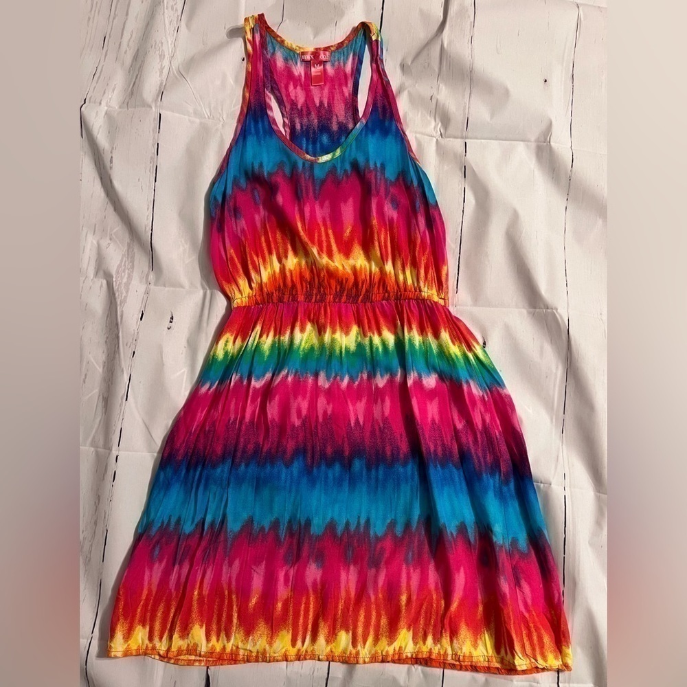 Mix & Co tie dye dress size medium